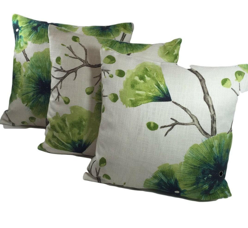 Harlequin - Kabala - Gooseberry - Exotic Floral Cushion Cover Handmade Throw Pillow Designer Home Decor.