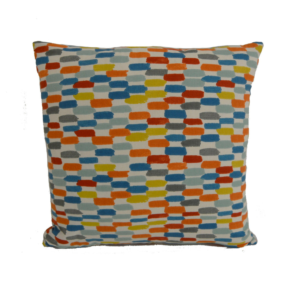 Prestigious - Batik - Jaffa - Quirky Colourful Brushstrokes Cushion Cover - Handmade Throw Pillow Designer Home Decor.