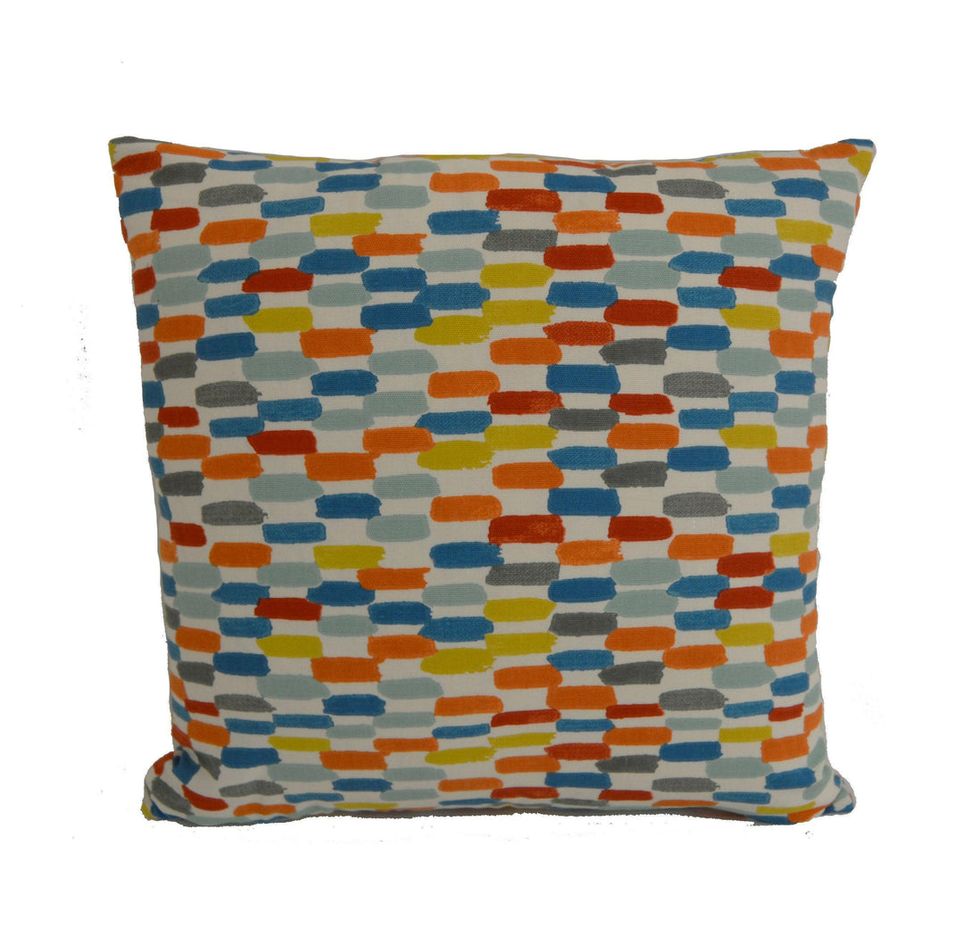 Prestigious - Batik - Jaffa - Quirky Colourful Brushstrokes Cushion Cover - Handmade Throw Pillow Designer Home Decor.