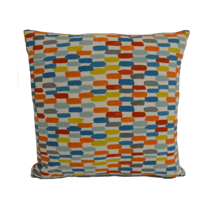 Prestigious - Batik - Jaffa - Quirky Colourful Brushstrokes Cushion Cover - Handmade Throw Pillow Designer Home Decor.