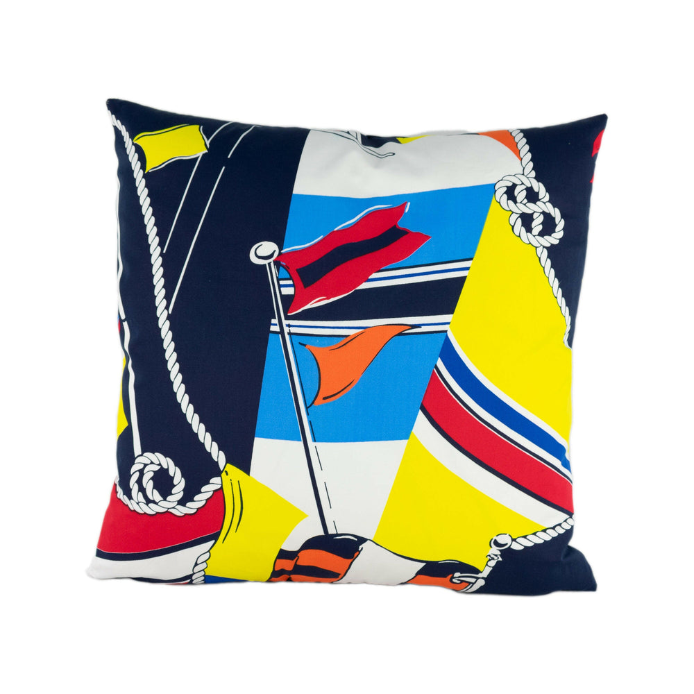 Designers Guild & Ralph Lauren - Schooner Novelty - Marina - Stunning Designer Cushion Cover Home Décor Throw Pillow.