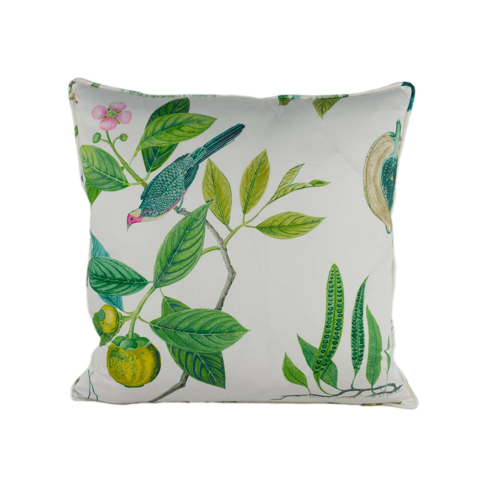 Sanderson - Paradesia - Botanical Green - Stunning Designer Cushion Cover Home Décor Throw Pillow.