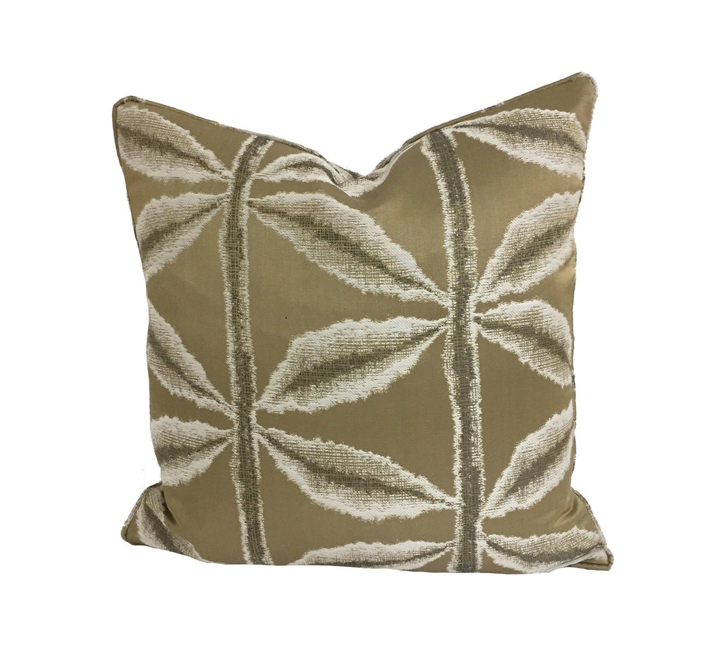 Prestigious Textiles - Palm - Ochre - Cushion Covers / Pillow Throws.