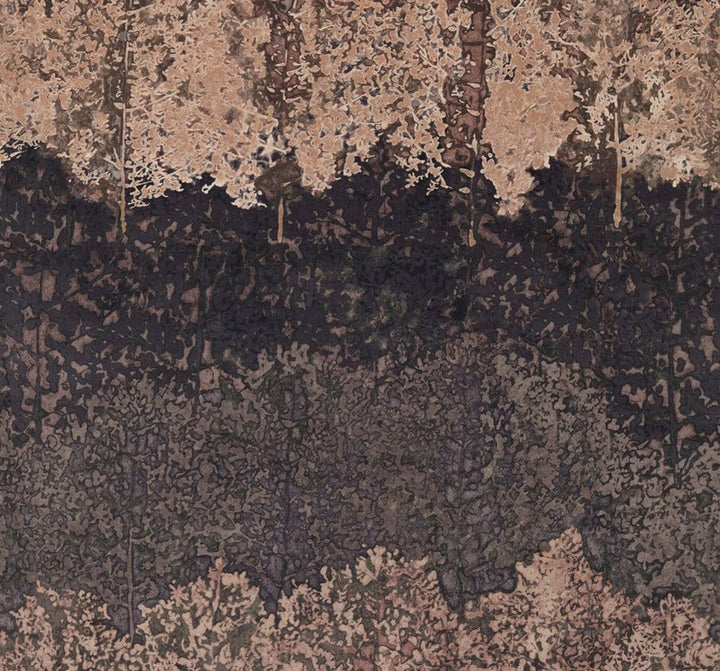 Zoffany - Belvoir - Fig / Hollyhock - Abstract Ombré Forest Luxury Velvet Cushion Cover - Handmade Throw Pillow Designer Home Decor.