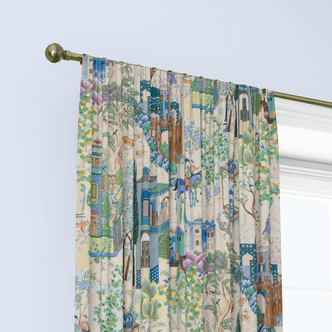 Manuel Canovas Leyla Ceylan Curtains Made to Measure Drapes Designer Home Decor.