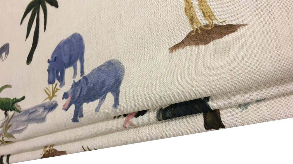 Andrew Martin - Noah - Multi - Made To Measure Professionally Made Roman Blind.