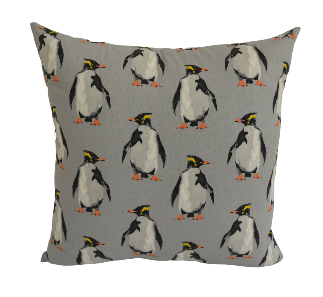 Prestigious Textiles - Penguins - Arctic - Cushion Cover Pillow Throw Designer Home Decor.