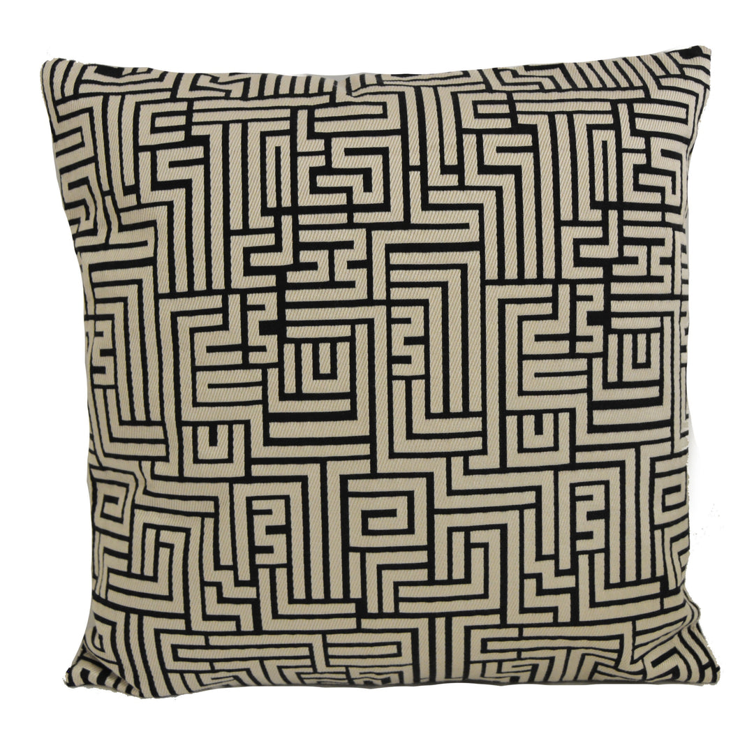 Clarke &amp; Clarke - BW1016  - Black / White - Stunning Designer Geometric Cushion Cover Throw Pillow Designer Home Decor