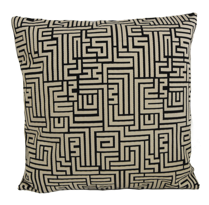 Clarke &amp; Clarke - BW1016  - Black / White - Stunning Designer Geometric Cushion Cover Throw Pillow Designer Home Decor