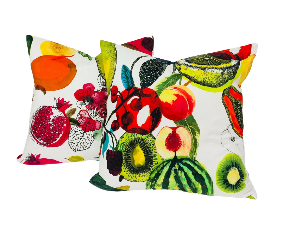 Designers Guild & Christian Lacroix - Manaos - Perroquet - Luxury Cushion Cover Throw Pillow Designer Home Decor.