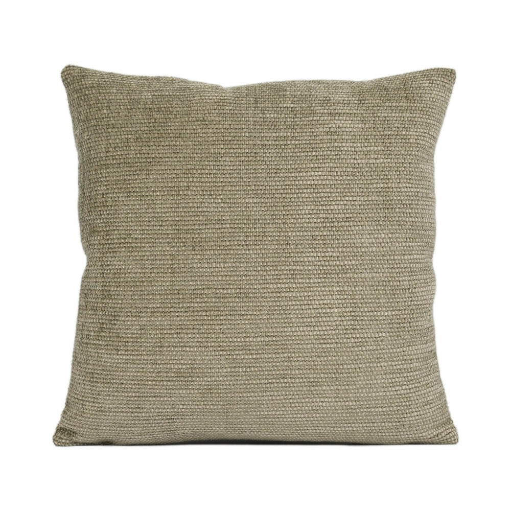 Zoffany - Rothko - Walnut - Luxurious Plush Chenille Cushion Cover - Handmade Throw Pillow Designer Home Décor.