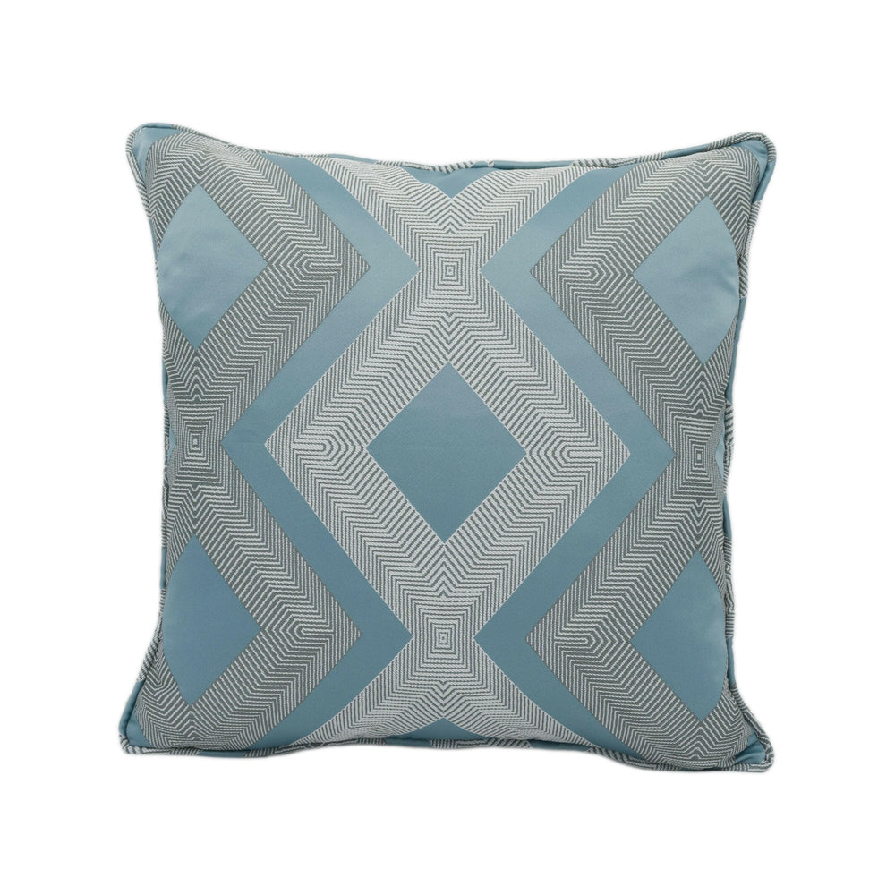 Panaz - Palais - Ocean - Stunning Self Piped Cushion Cover Handmade Throw Pillow Designer Home Décor.