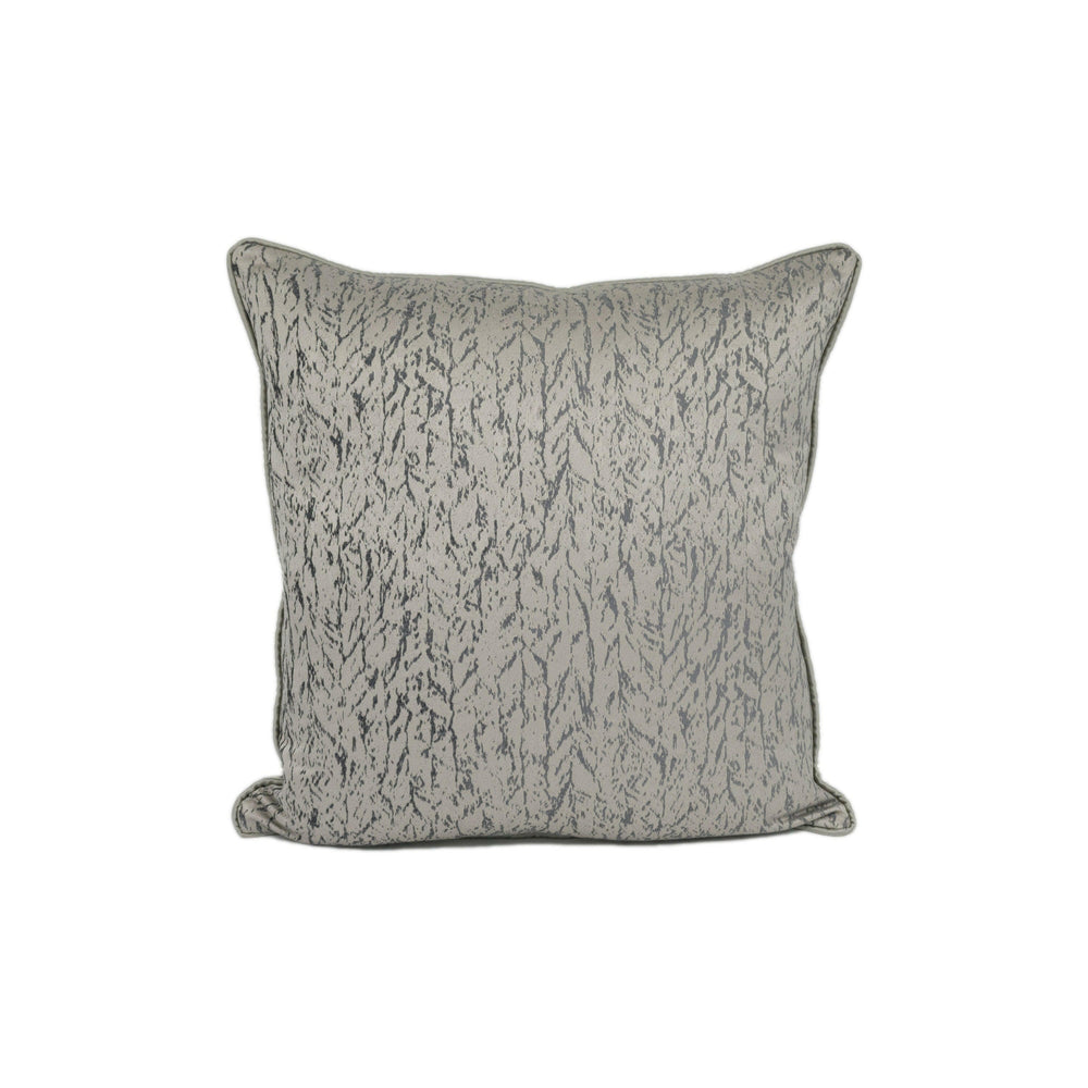 Warwick - Igneous - Graphite - Chic Modern Contrast Piped Cushion Cover - Handmade Throw Pillow - Designer Home Décor.