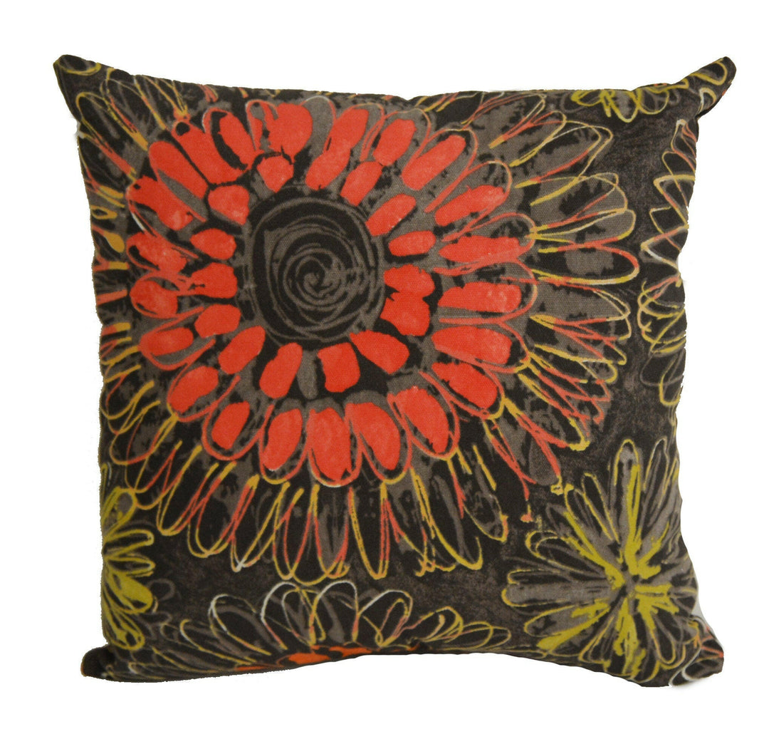 Scion - Aloha - Spice - Warm Vibrant Floral Batik Style Cushion Cover - Handmade Throw Pillow Designer Home Decor.
