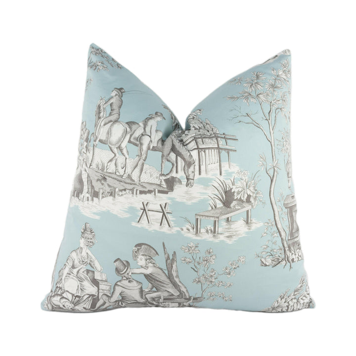 Manuel Canovas - Balleroy - Jade - Stunning Designer Cushion Cover Home Décor Throw Pillow.