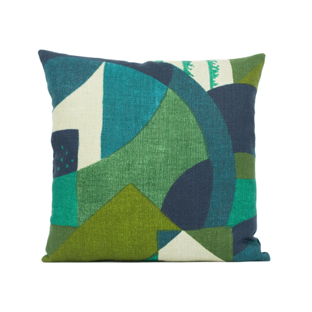 Zoffany - Abstract 1928 - Serpentine - Bold Bauhaus Influenced Cushion Cover Handmade Throw Pillow Designer Home Décor.