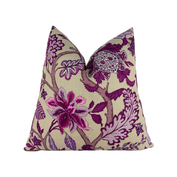 Manuel Canovas - Bagatelle - Manganese - Stunning Designer Cushion Cover Home Décor Throw Pillow.