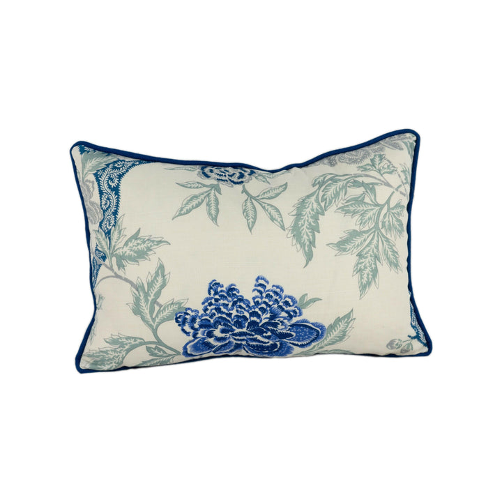 Schumacher - Arbre Chinois - Porcelain - Classic English Antique Chinoiserie Cushion Cover - Handmade Throw Pillow Designer Home Decor.