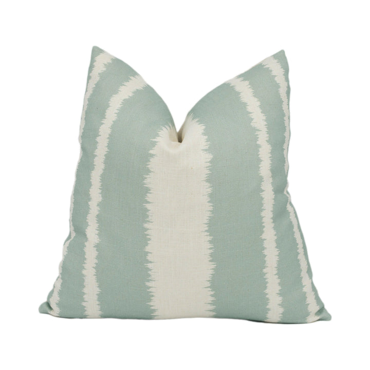 Andrew Martin - Java - Sea - Handmade Cushion Cover Stunning Striped Throw Pillow Designer Home Décor.