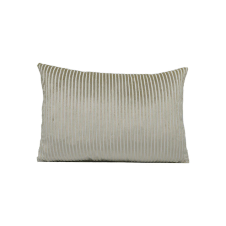 Kobe - Gabra - Cream - Stunning Velvet Cushion Cover Handmade Throw Pillow Designer Home Décor.