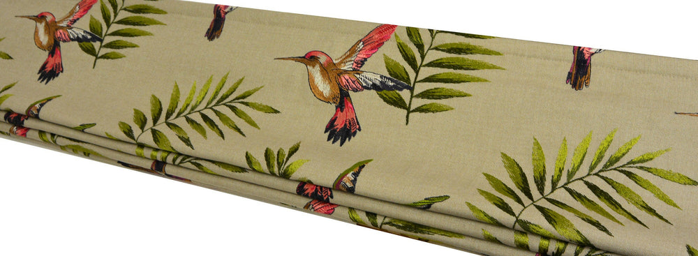 ILIV - Monserrat - Cranberry - Made To Measure Professionally Made Roman Blind.