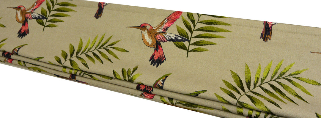 ILIV - Monserrat - Cranberry - Made To Measure Professionally Made Roman Blind.