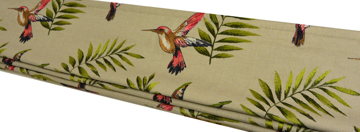 ILIV - Monserrat - Cranberry - Made To Measure Professionally Made Roman Blind.