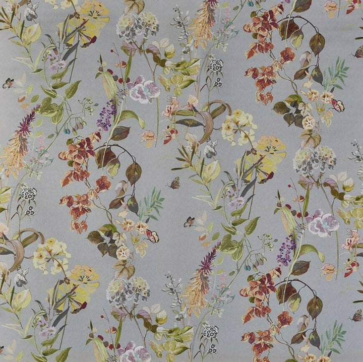 Prestigious - Bougainvillea - Pebble - Delightful Floral Botanical Cushion Cover - Handmade Throw Pillow Designer Home Decor.