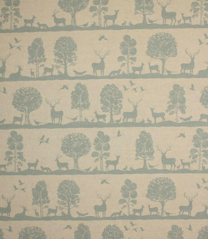 Voyage - Cairngorms - Loch - Wonderful Scottish Highland Fauna & Floral Cushion Cover - Handmade Throw Pillow Designer Home Decor.