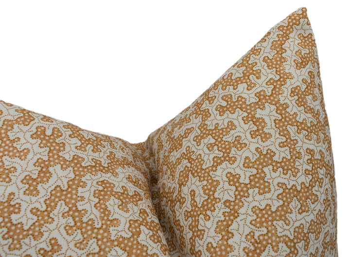 Sanderson - Truffle - Sandstone - Interesting Small Scale Dotted Mushroom Designer Cushion Cover - Handmade Throw Pillow - Luxury Home Décor.