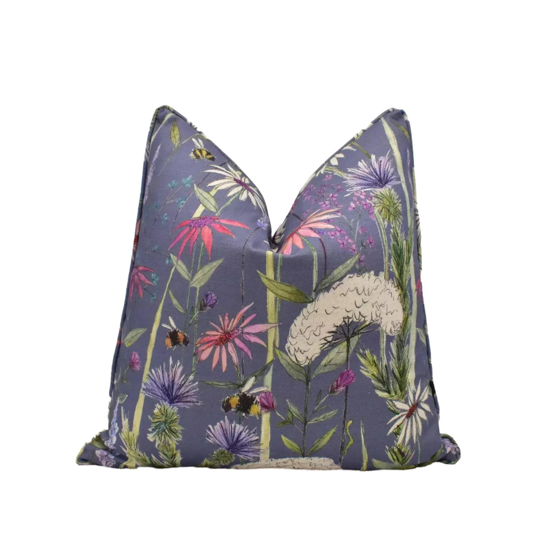 Voyage - Hermione - Indigo - Whimsical Watercolour Floral