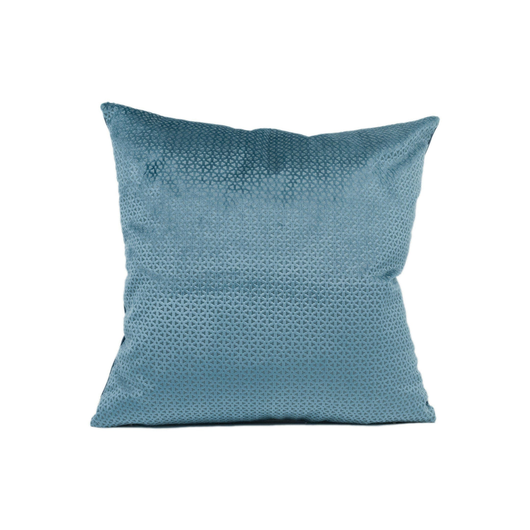 Clarke & Clarke x Studio G - Loreto - Teal - Lovely Textured Velvet Cushion Cover - Handmade Throw Pillow - Designer Home Décor.