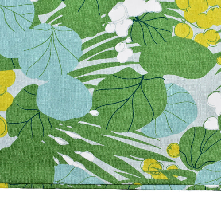 Schumacher - Sea Grapes - Palm - Made To Measure Professionally Made Roman Blind.