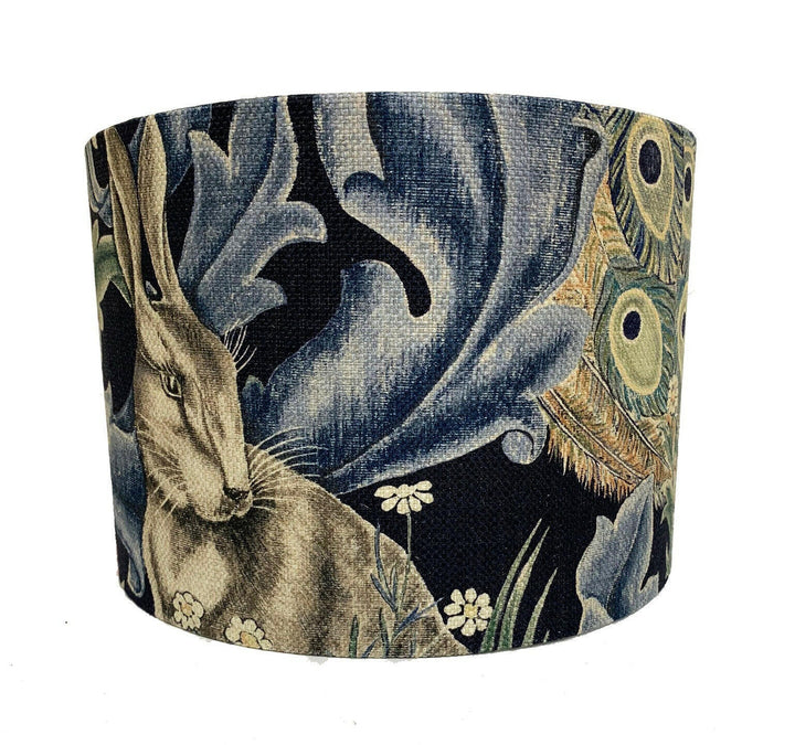 William Morris - Forest - Indigo - Lampshade Stunning Handmade.