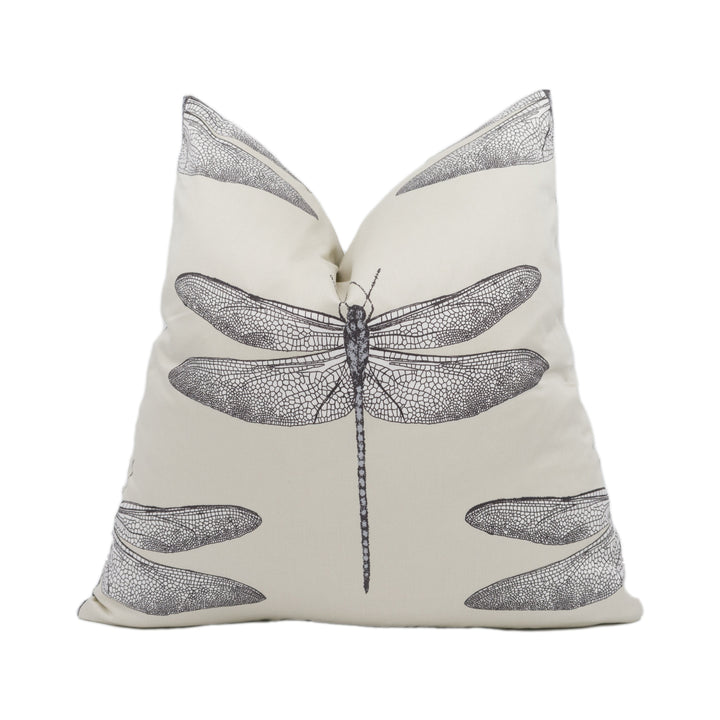 Harlequin - Demoiselle - Jute / Slate - Stunning Handmade Cushion Cover Throw Pillow Designer Home Décor