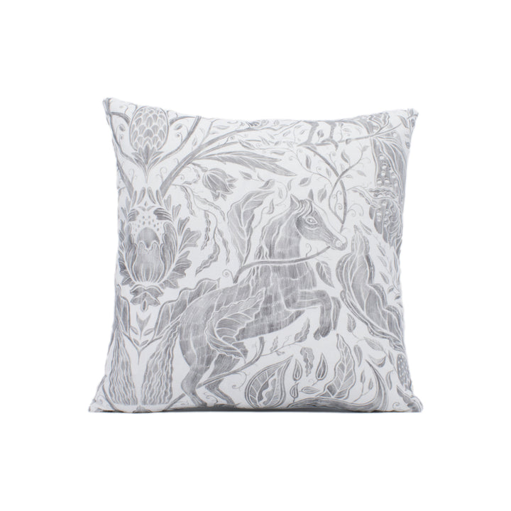 Clarke & Clarke x Studio G - Forest Trail - Charcoal - Stunning Designer Cushion Cover Home Decor Throw Pillow