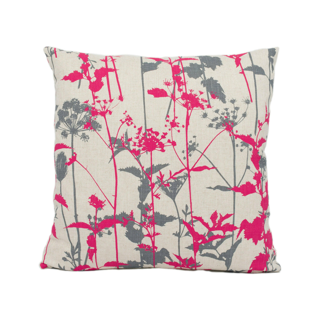 Harlequin - Nettles - Neutral / Neon / Zinc - Handmade Cushion Cover Throw Pillow Designer Home Décor.