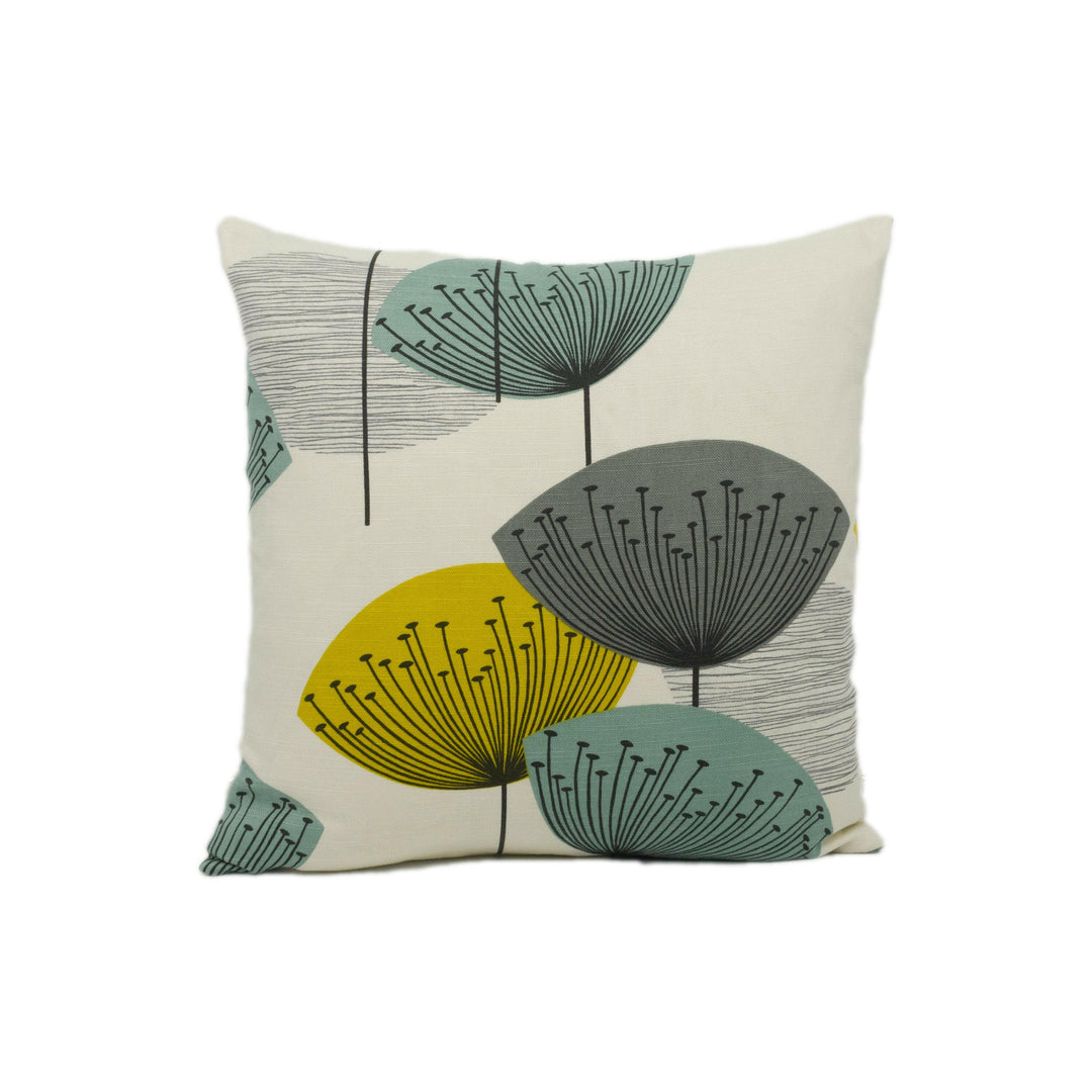 Sanderson - Dandelion Clocks - Chaffinch Cushion Cover Throw Pillow Designer Home Decor.