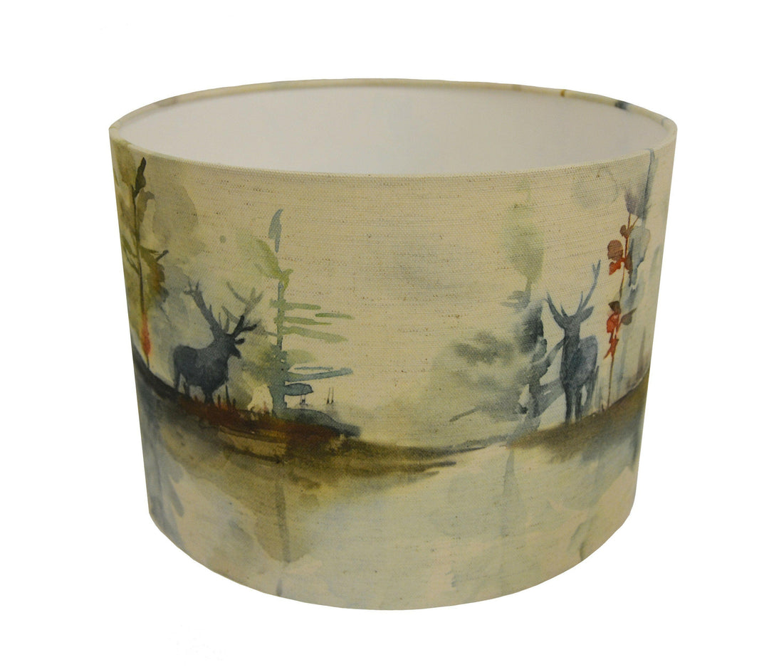 Voyage Decoration - Wilderness - Topaz Linen - Lampshade Stunning Handmade.