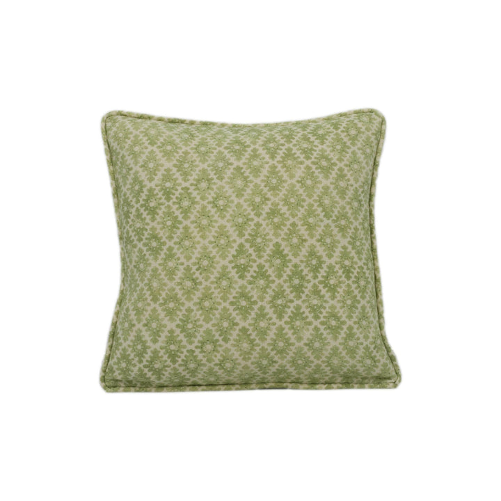 Linwood - Ashfield - Pear - Attractive Small Scale Geometric Designer Cushion Cover - Luxury Throw Pillow - Handmade Home Décor.