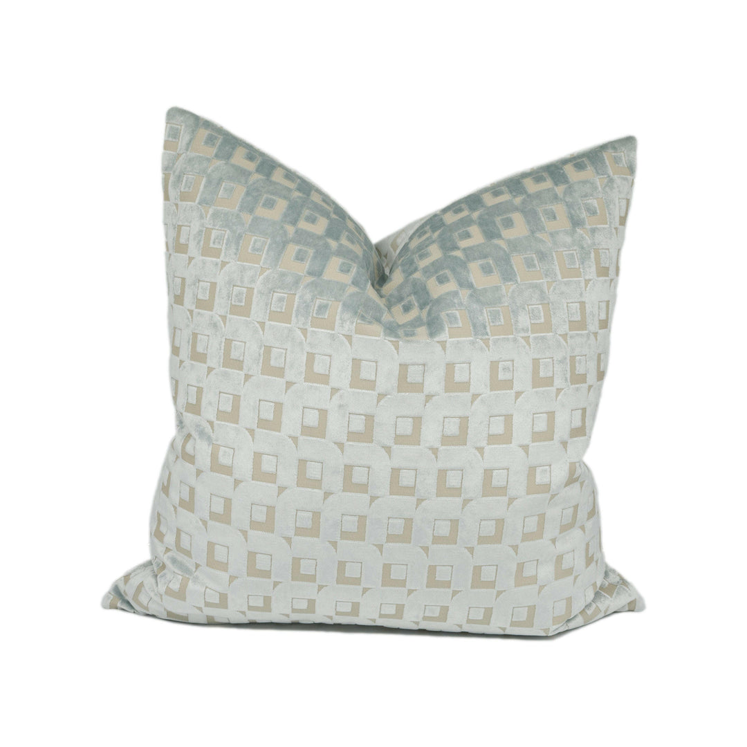 Designers Guild - Pugin - Zinc - Stunning Designer Velvet Cushion Cover Throw Pillow Home Decor.