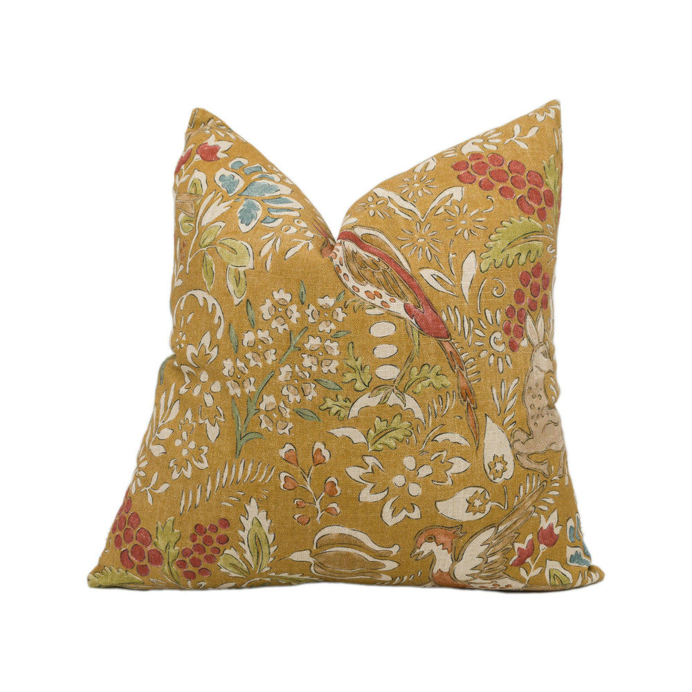 Mulberry Home - Fantasia - Spice - Stunning Cushion Cover Designer Home Décor Throw Pillow.