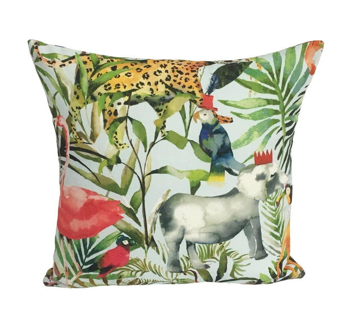 Prestigious Textiles - King Of The Jungle - Waterfall - Cushion Cover Throw Pillow Designer Home Decor.