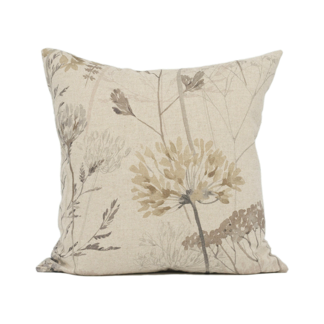 Iliv - Country Journal - Dove - Pretty Floral Countryside Wild Flowers Cushion Cover - Handmade Throw Pillow - Designer Home Décor.