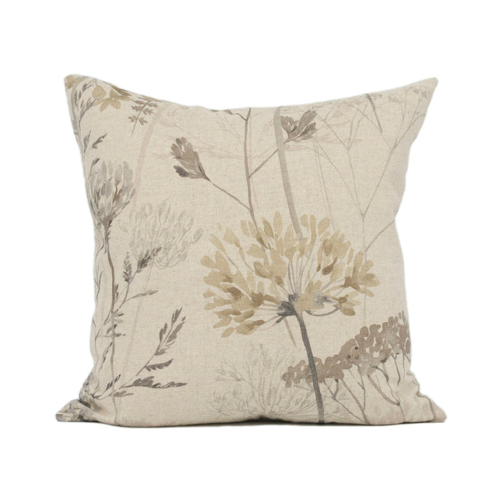 Iliv - Country Journal - Dove - Pretty Floral Countryside Wild Flowers Cushion Cover - Handmade Throw Pillow - Designer Home Décor.