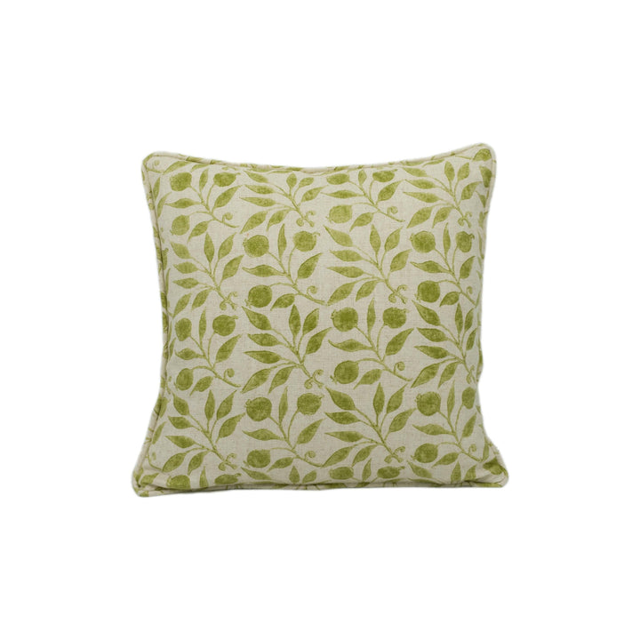 William Morris - Rosehip - Thyme - Classic Morris Intricate Floral Designer Cushion Cover - Luxury Throw Pillow - Handmade Home Decor.