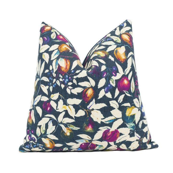 Liberty - Fruit Billett - Pomegranate - Floral Fruit Tree Cushion Cover Handmade Throw Pillow Designer Home Décor.