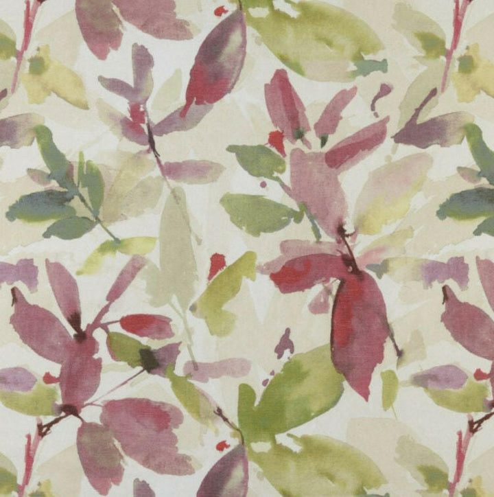 Prestigious - Azzuro - Antique - Abstract Faux Suede Floral Cushion Cover - Handmade Throw Pillow Designer Home Decor.