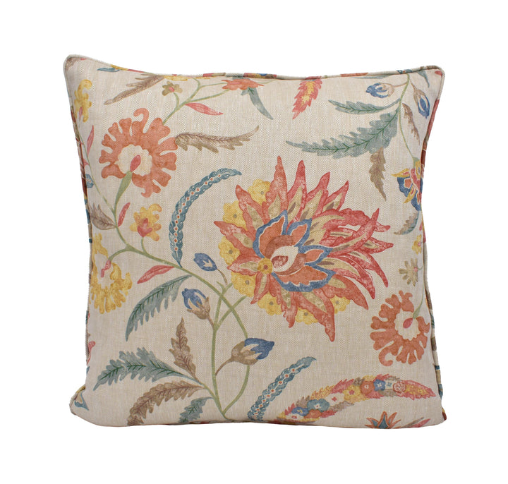 Colefax and Fowler - Campion - Red / Sand - Turkish Inspired Floral
