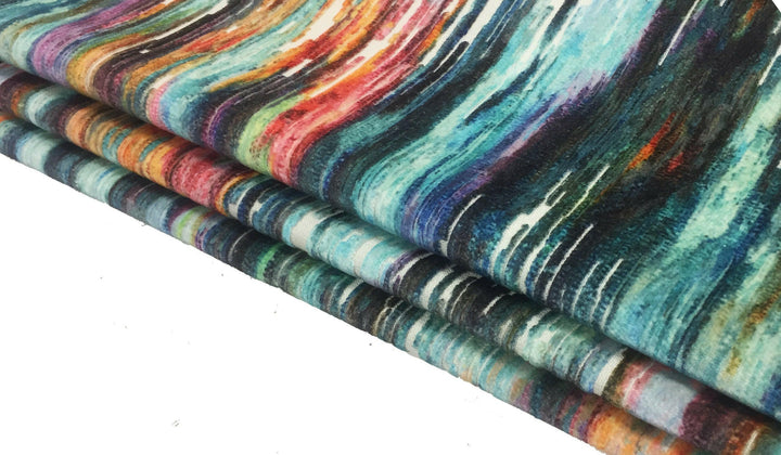 Clarke and Clarke - Umbra - Multi - Made To Measure Professionally Made Roman Blind.